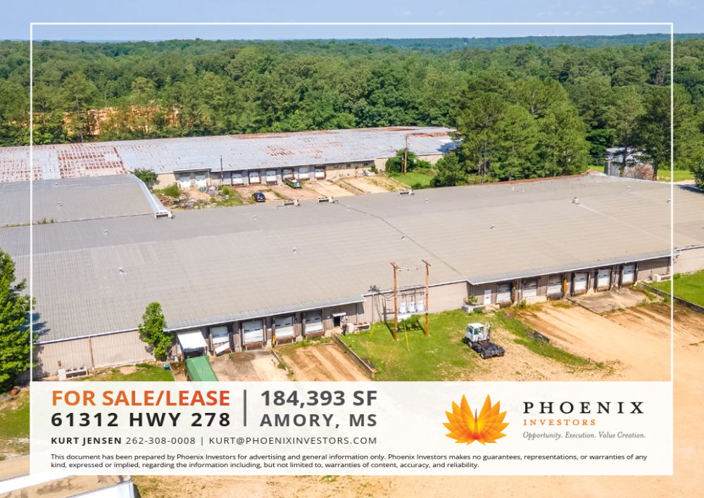 61312 Hwy 278, Amory, Mississippi 38821, 0 , 0 ,0,For Sale or Lease,Building,Hwy 278,0,1020